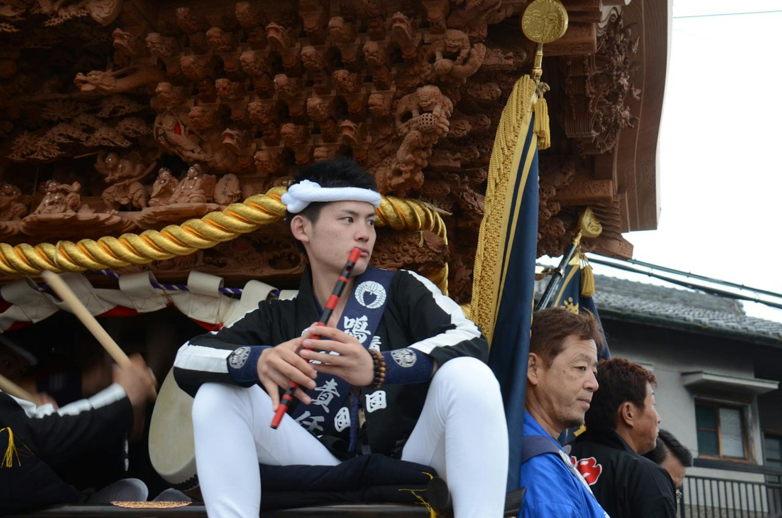 だんじり祭りの祭人