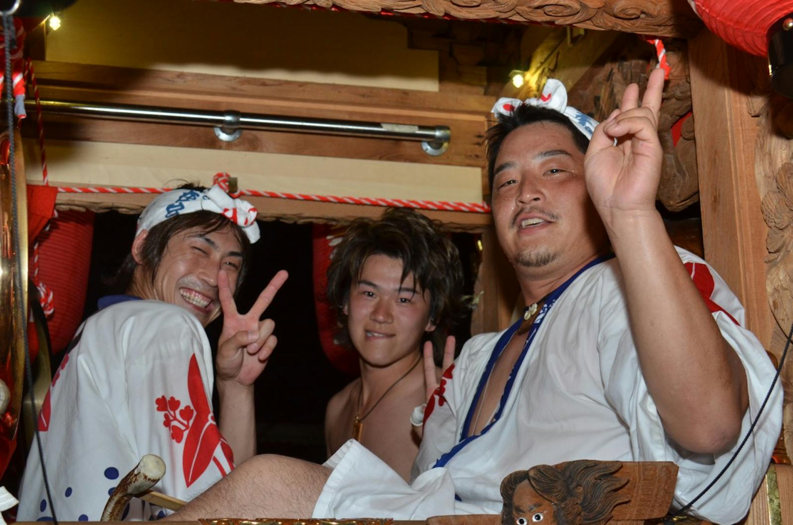 だんじり祭りの祭人