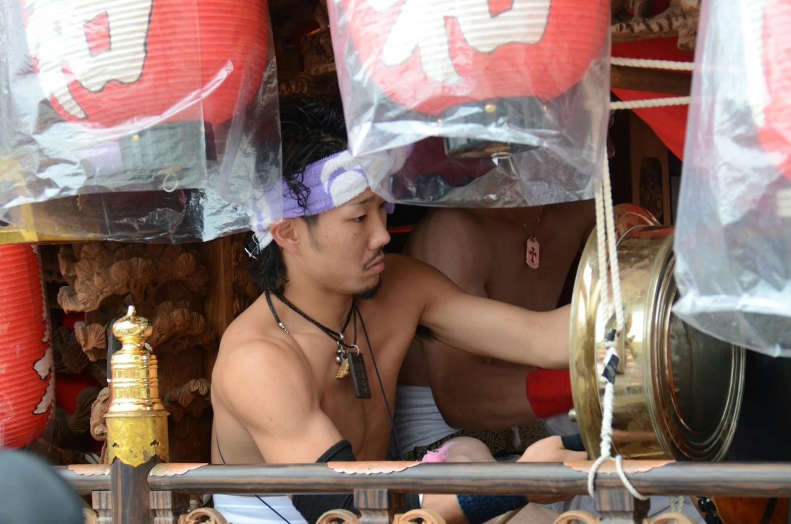 だんじり祭りの祭人