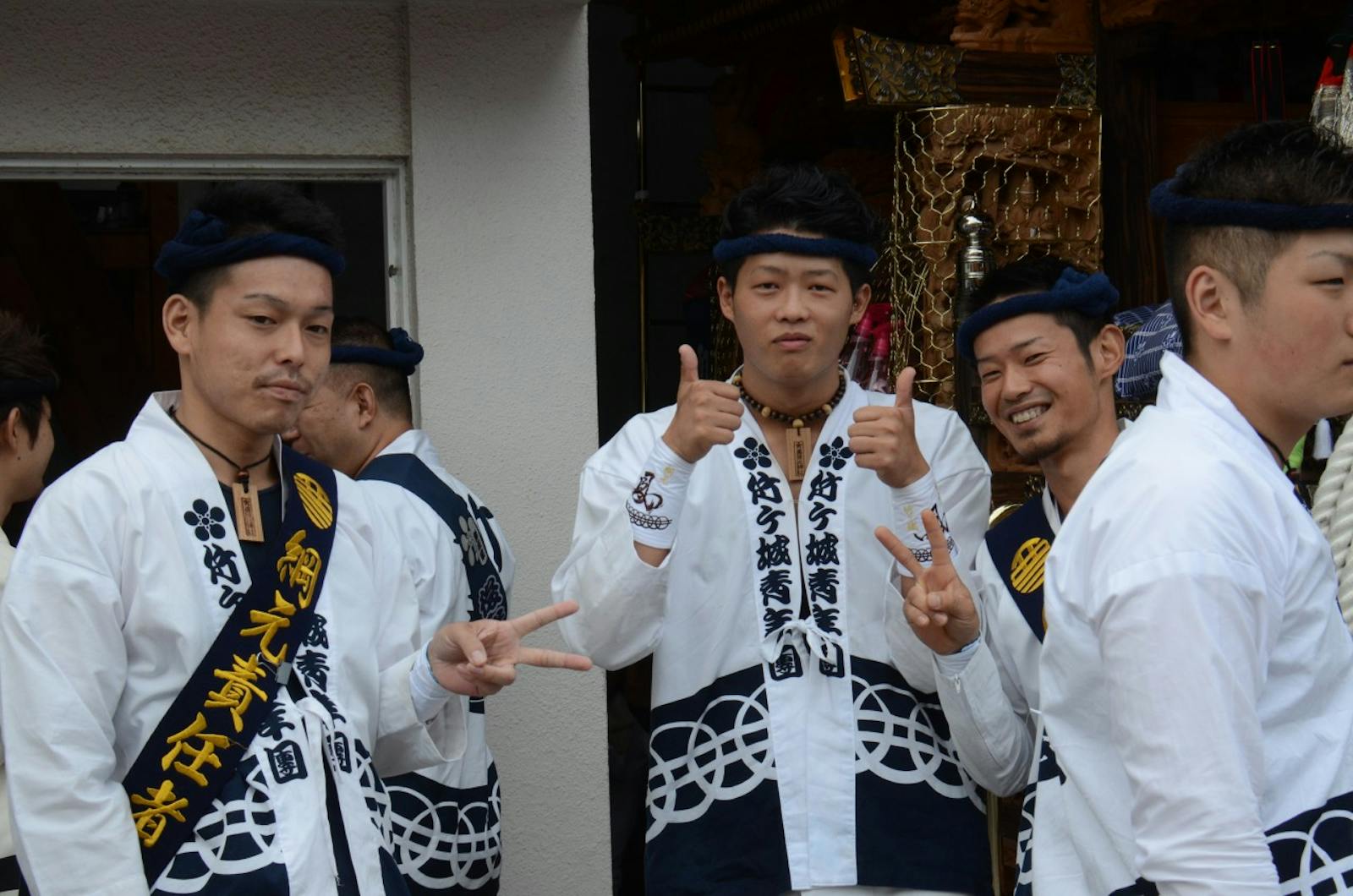 だんじり祭りの祭人