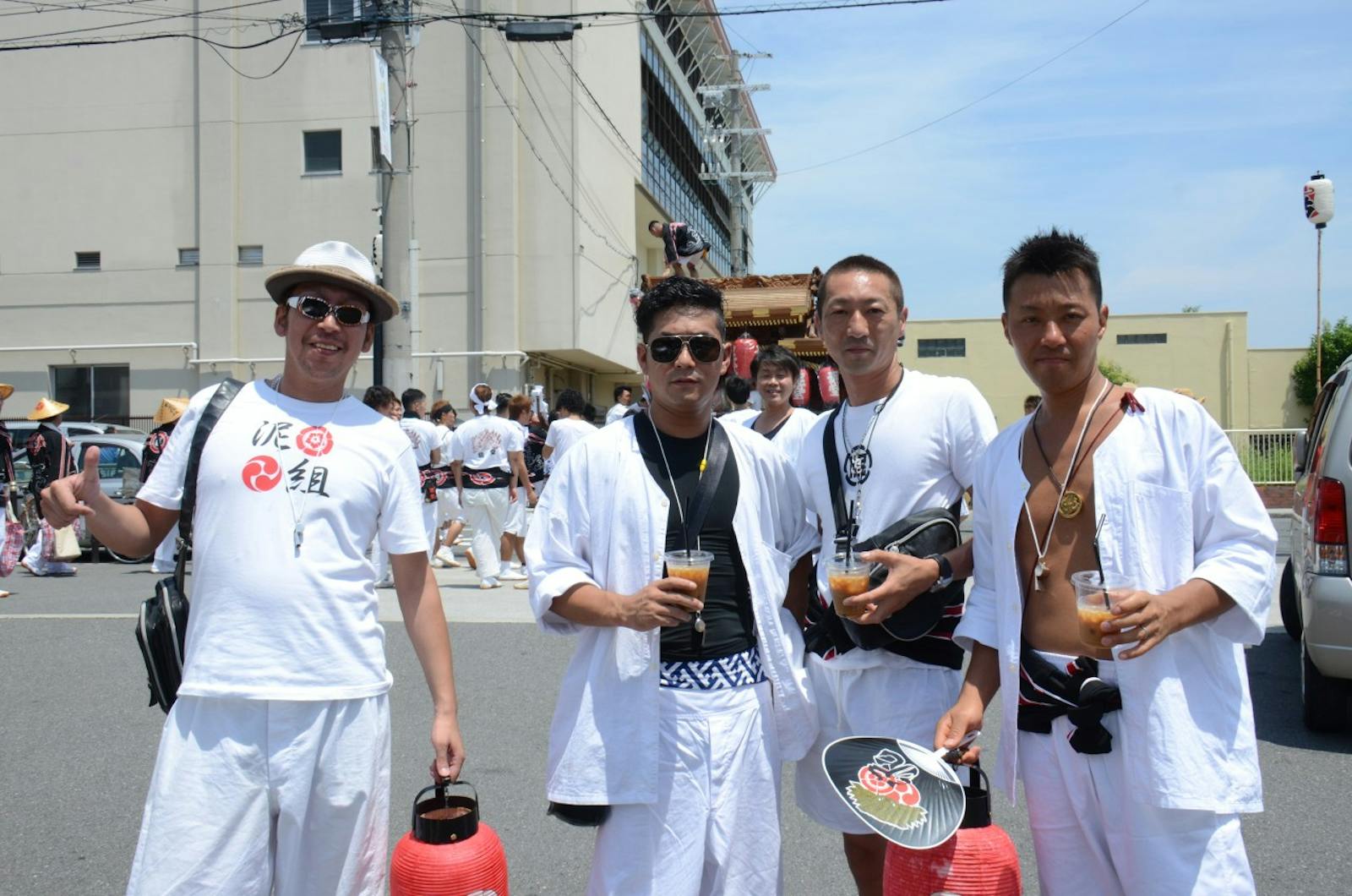 だんじり祭りの祭人