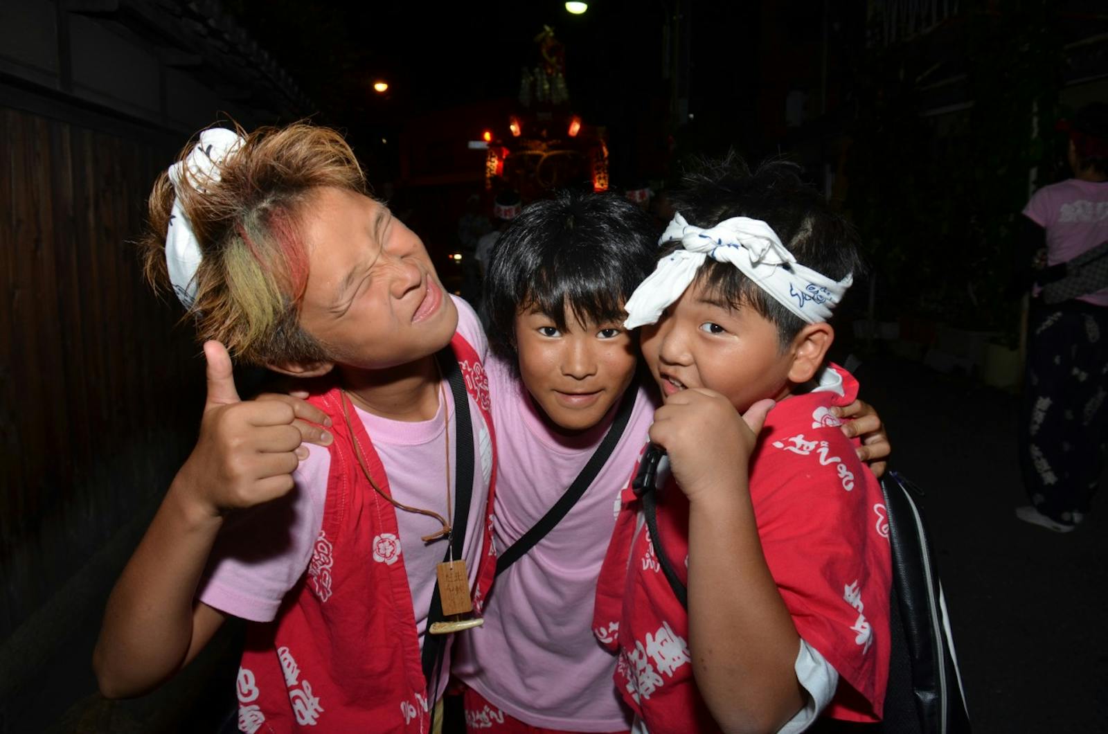 だんじり祭りの祭人