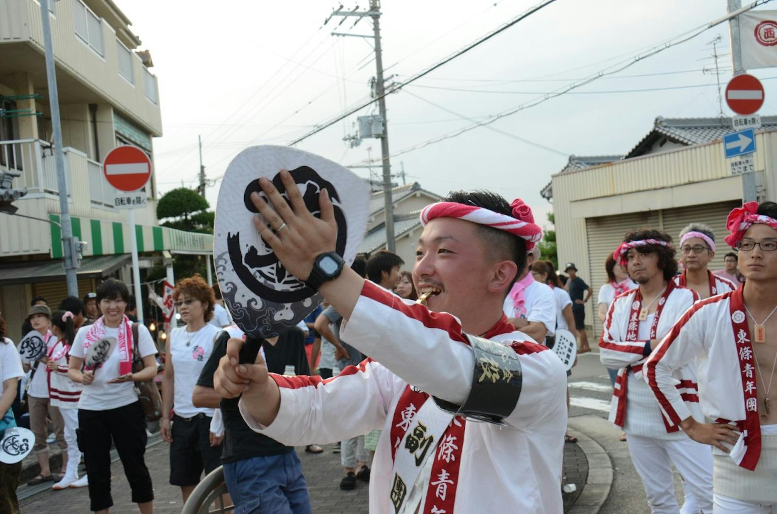 だんじり祭りの祭人