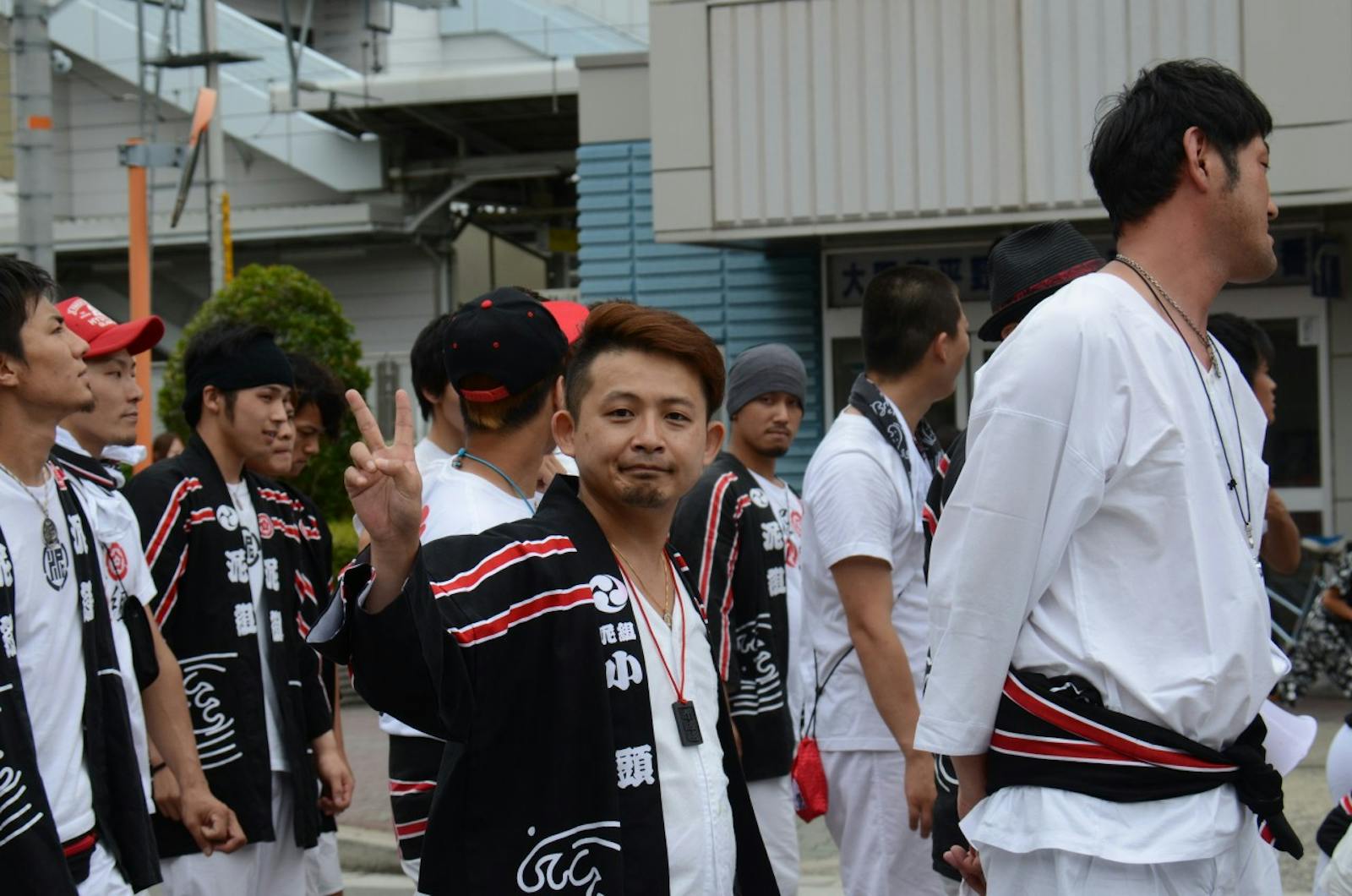 だんじり祭りの祭人