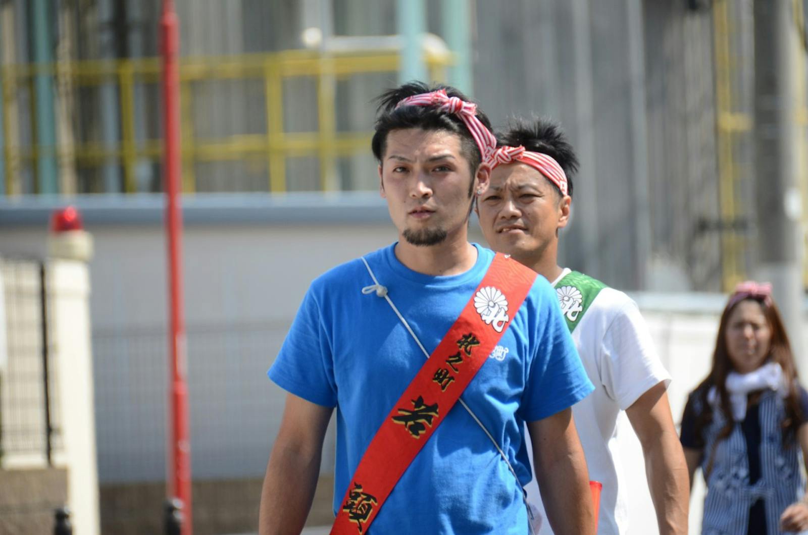 だんじり祭りの祭人