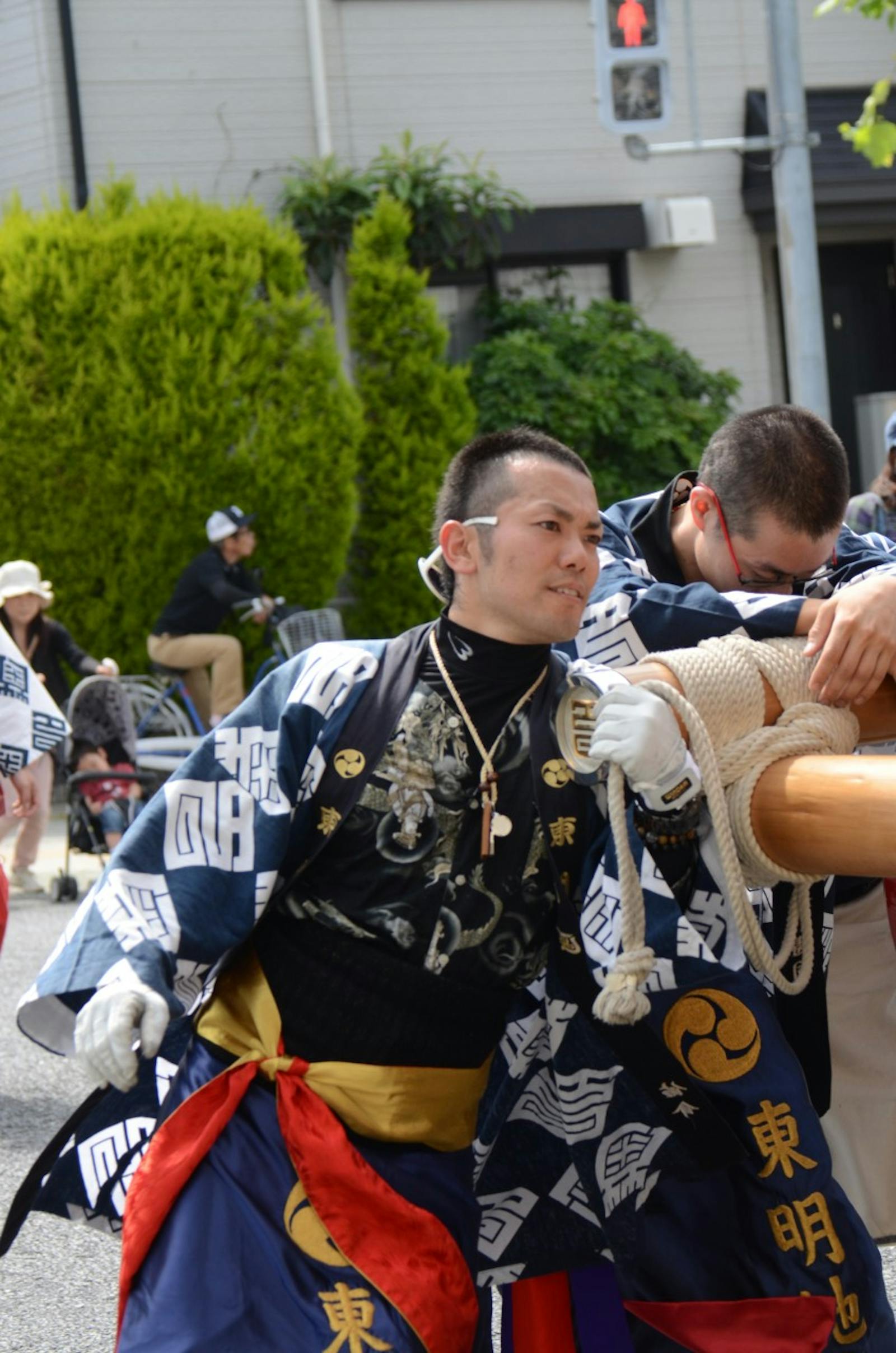 だんじり祭りの祭人