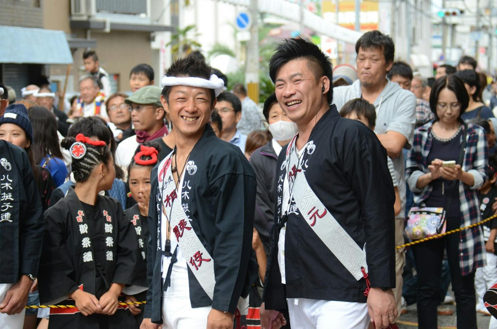 だんじり祭りの祭人