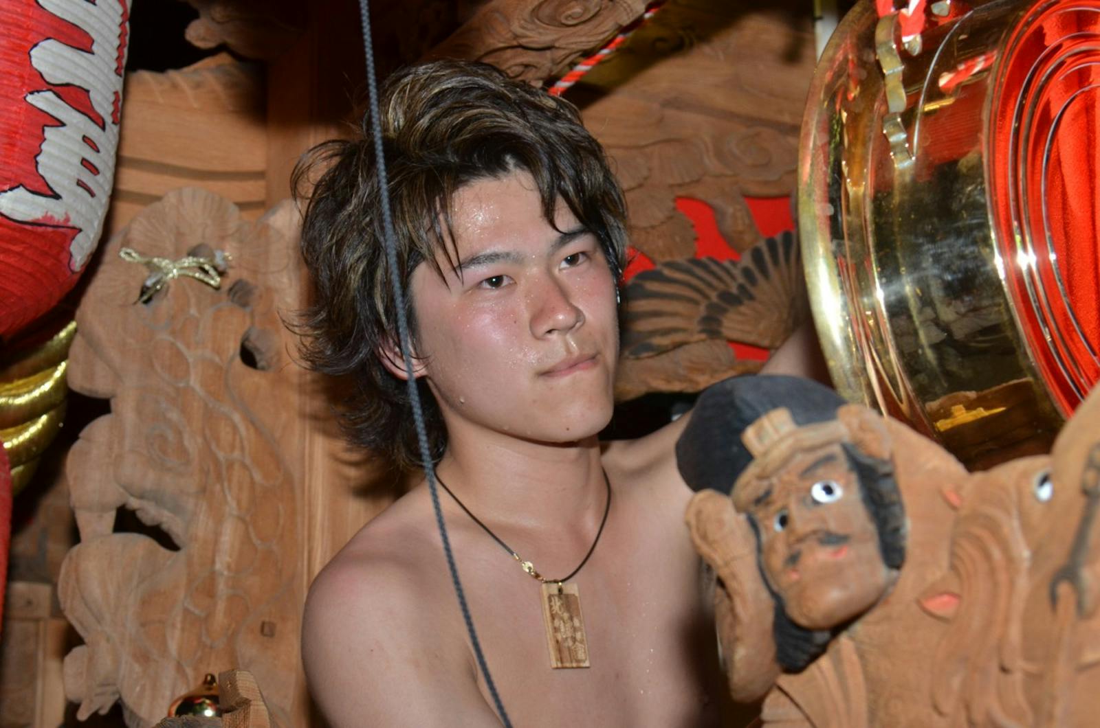 だんじり祭りの祭人
