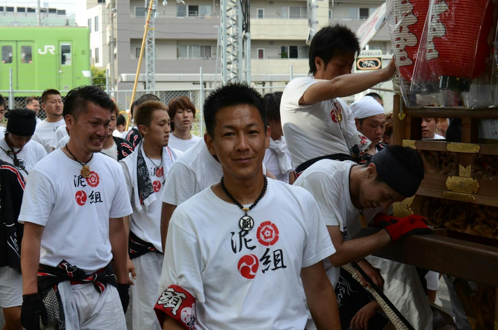 だんじり祭りの祭人