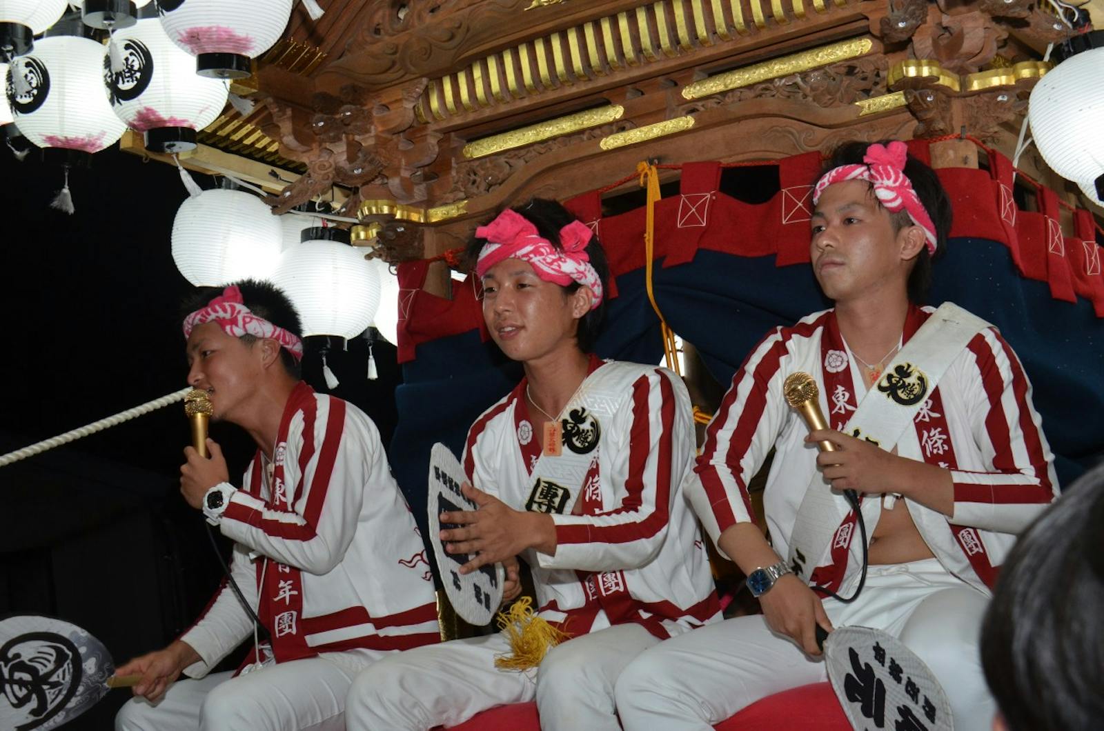 だんじり祭りの祭人
