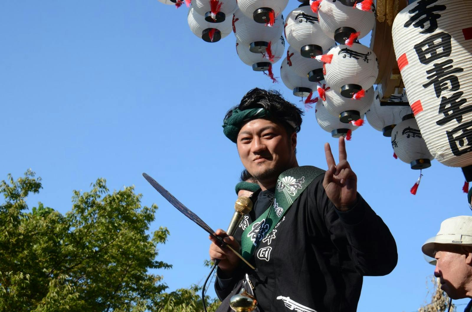 だんじり祭りの祭人