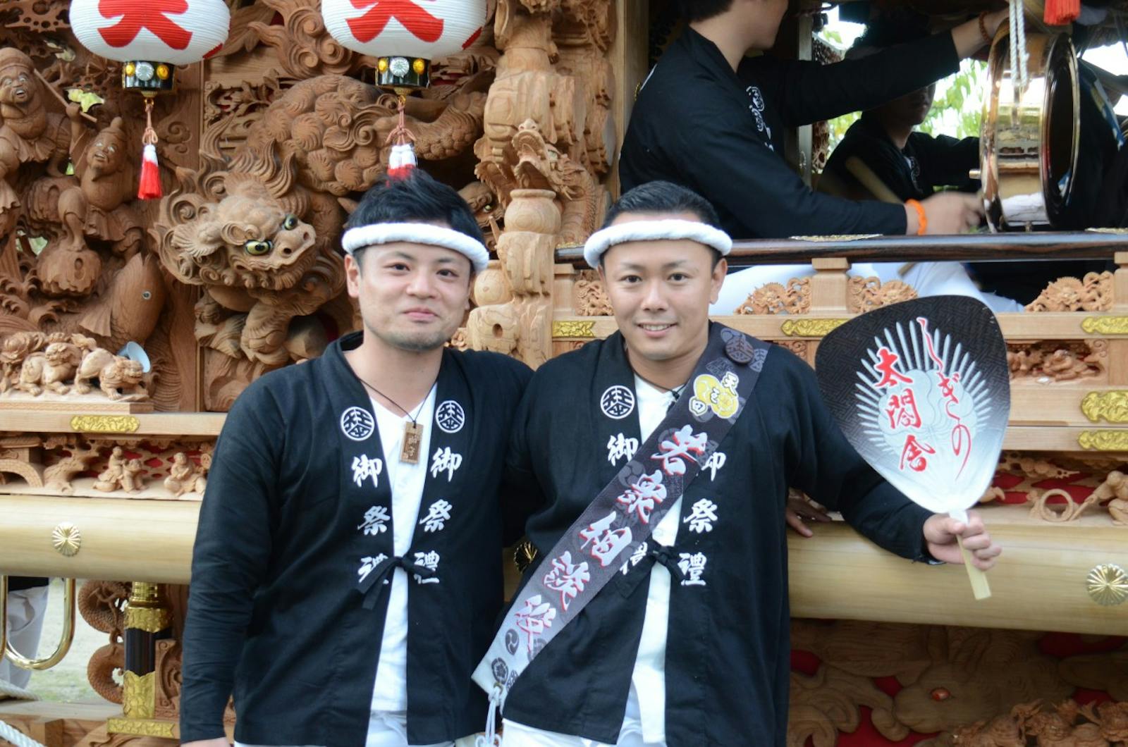 だんじり祭りの祭人