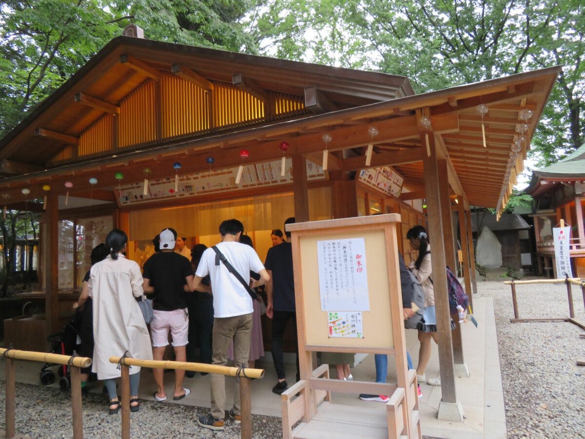 期間限定 川越氷川神社で 縁むすび風鈴 の御朱印を手に入れよう オマツリジャパン 毎日 祭日