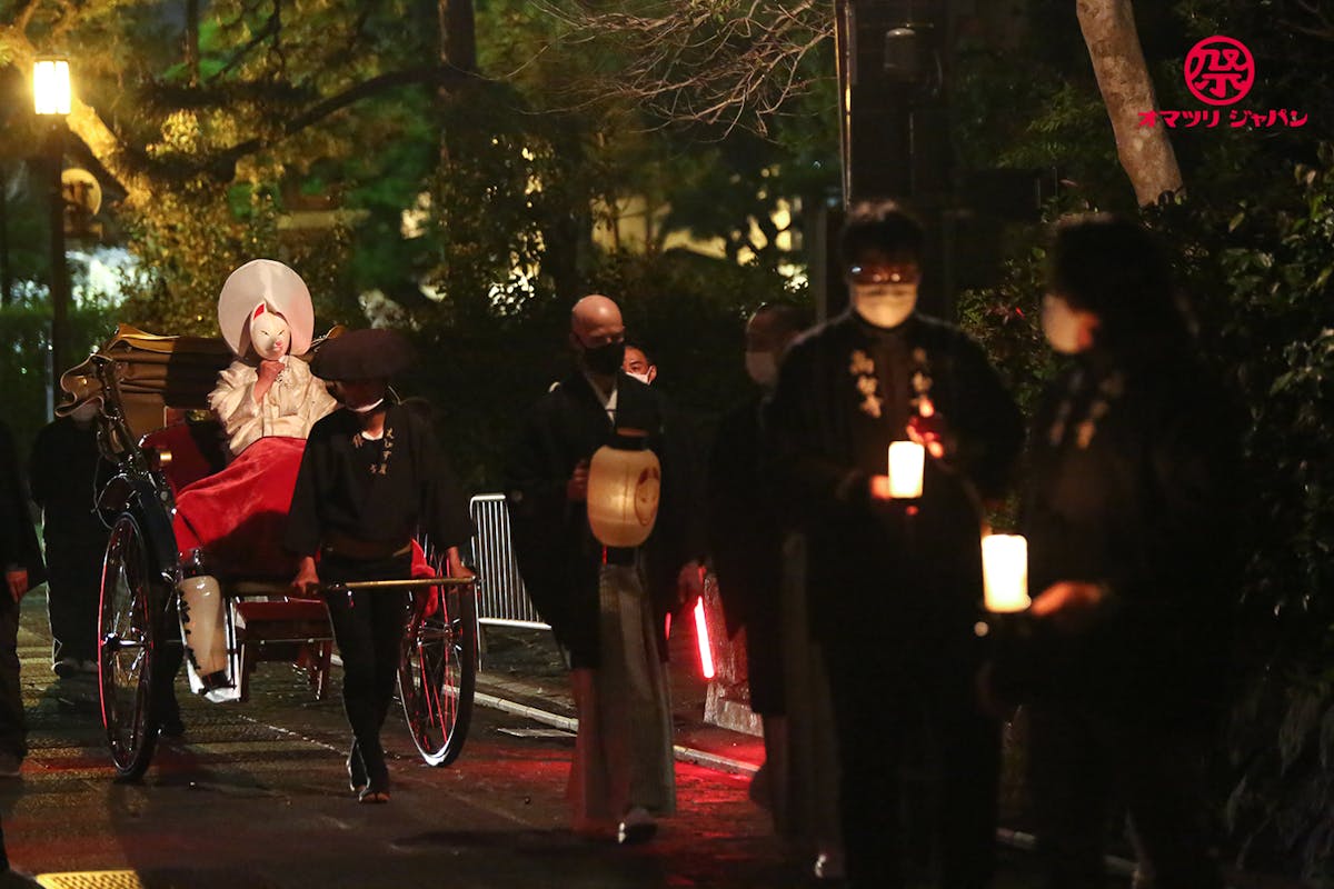 京都東山花灯路 狐の嫁入り 花嫁役になって参加レポート オマツリジャパン あなたと祭りをつなげるメディア