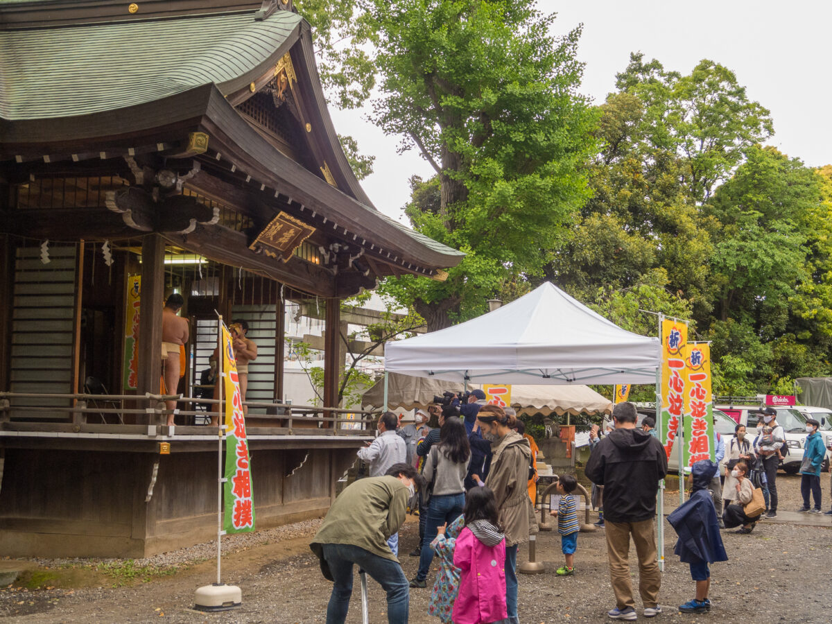 一心泣き相撲®「雪ヶ谷場所」