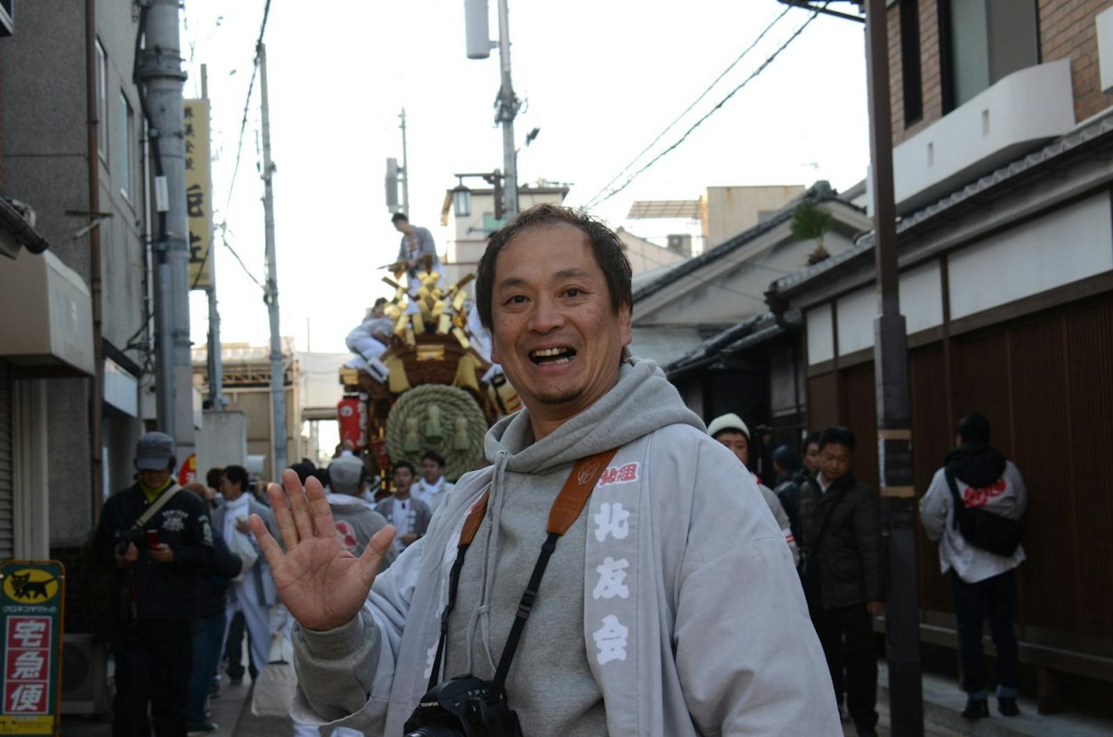 だんじり祭りの祭人