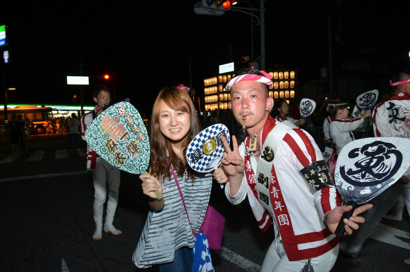 だんじり祭りの祭人