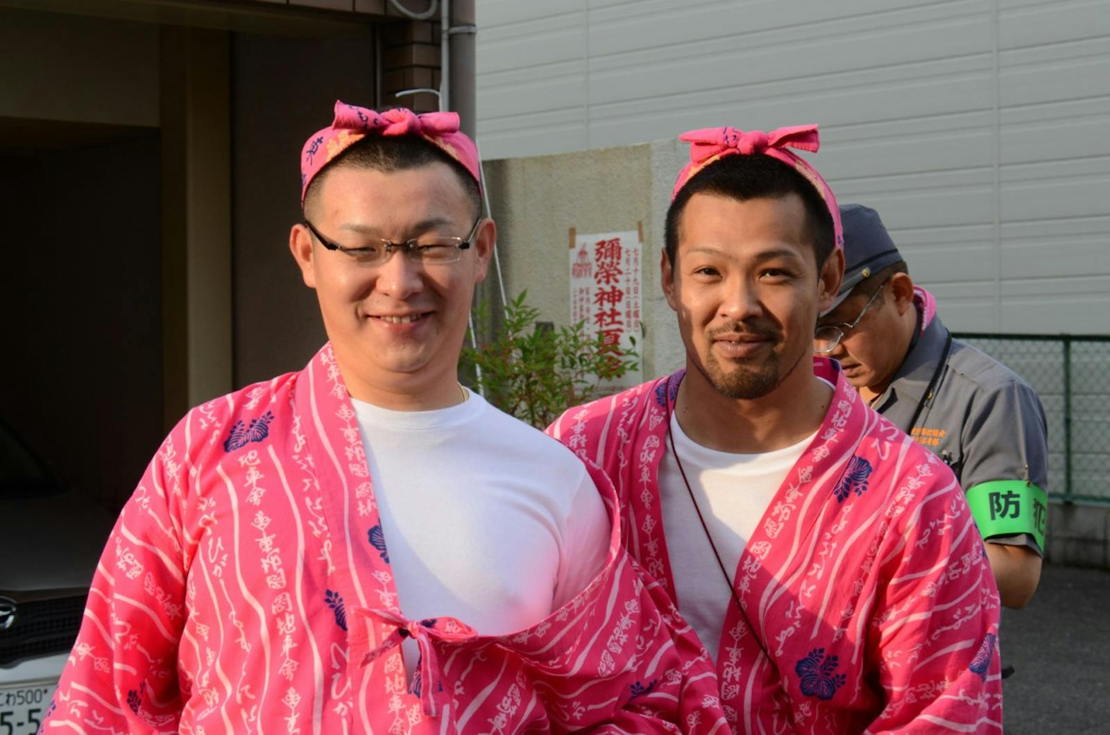 だんじり祭りの祭人