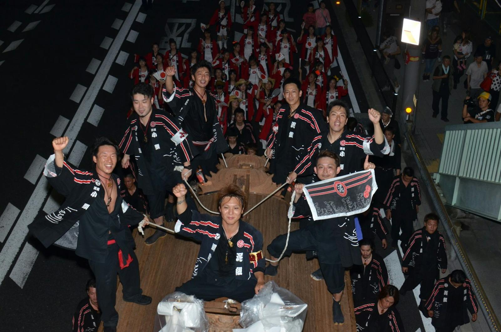 だんじり祭りの祭人