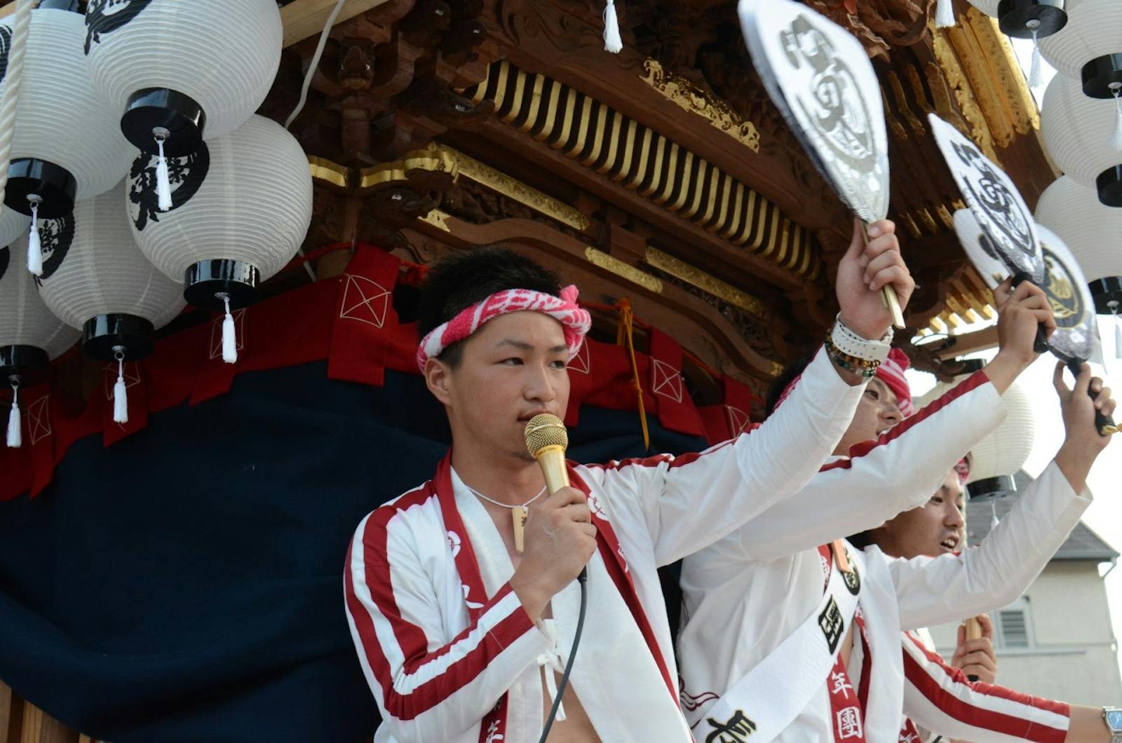 だんじり祭りの祭人
