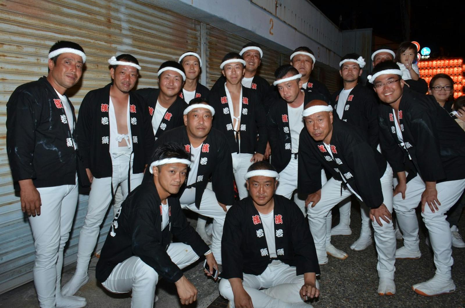 だんじり祭りの祭人