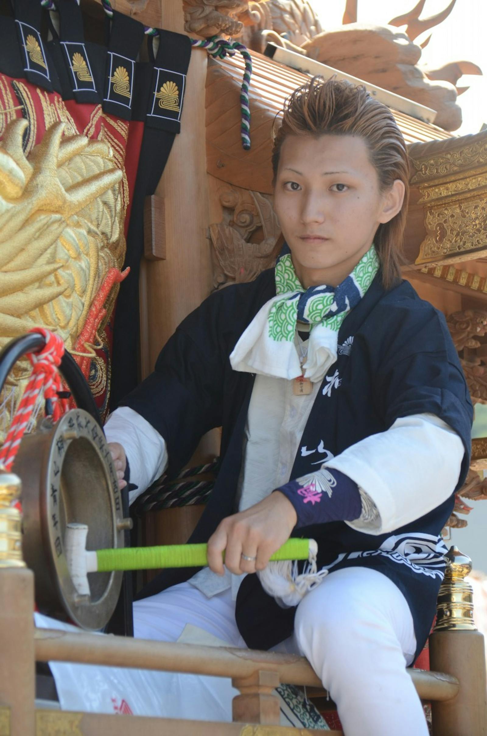 だんじり祭りの祭人