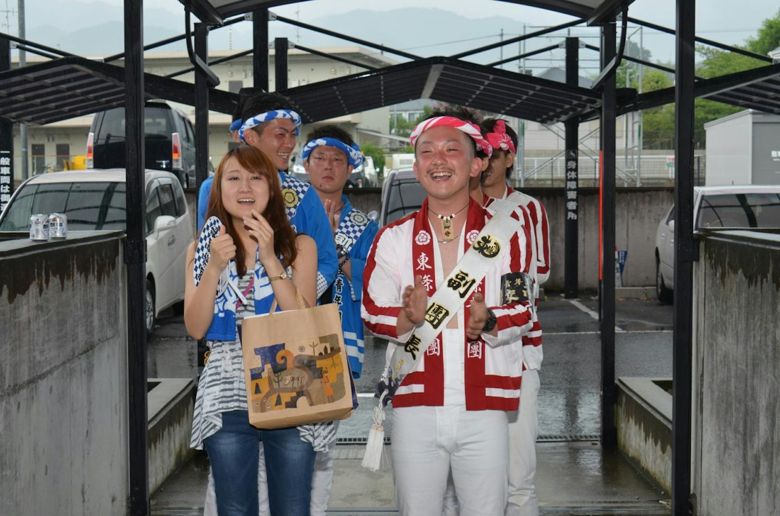 だんじり祭りの祭人
