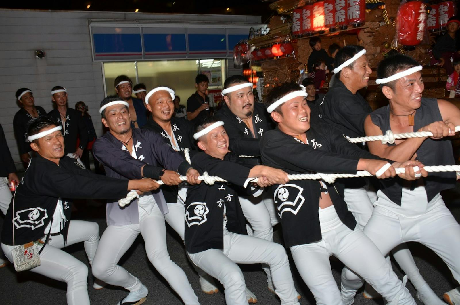 だんじり祭りの祭人