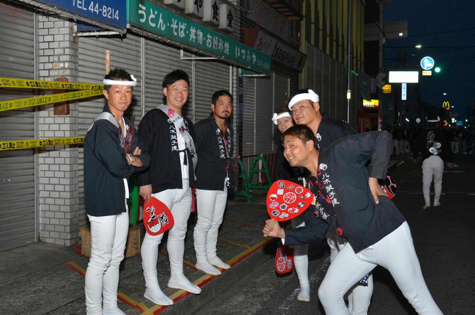 だんじり祭りの祭人