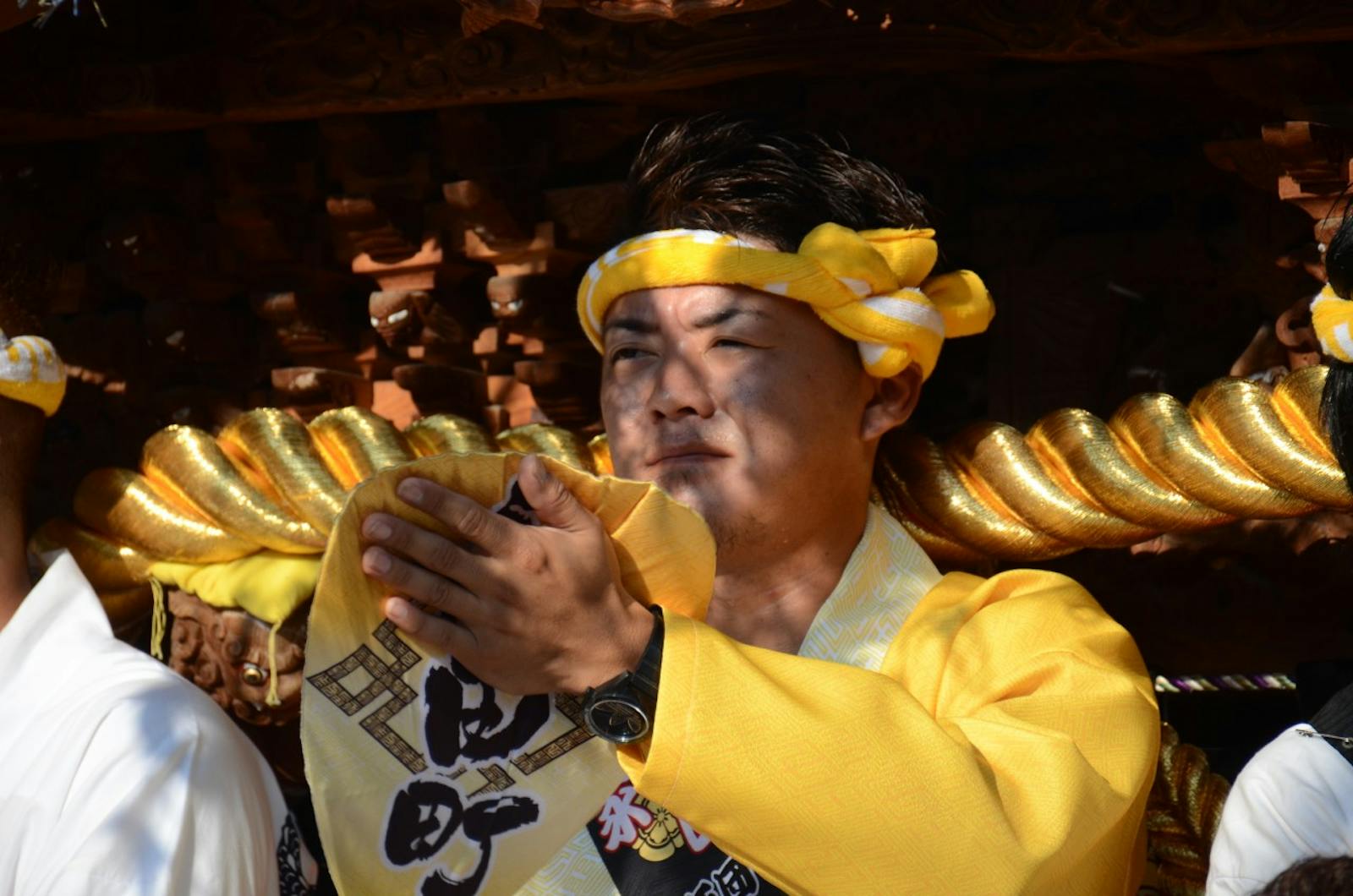 だんじり祭りの祭人