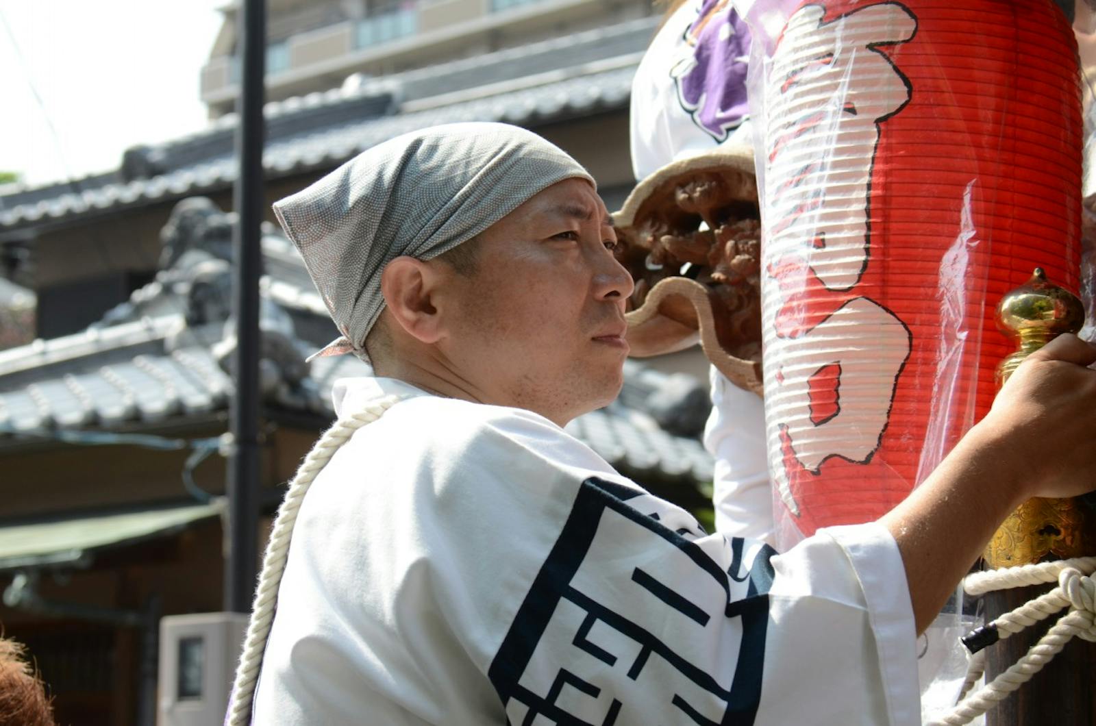 だんじり祭りの祭人