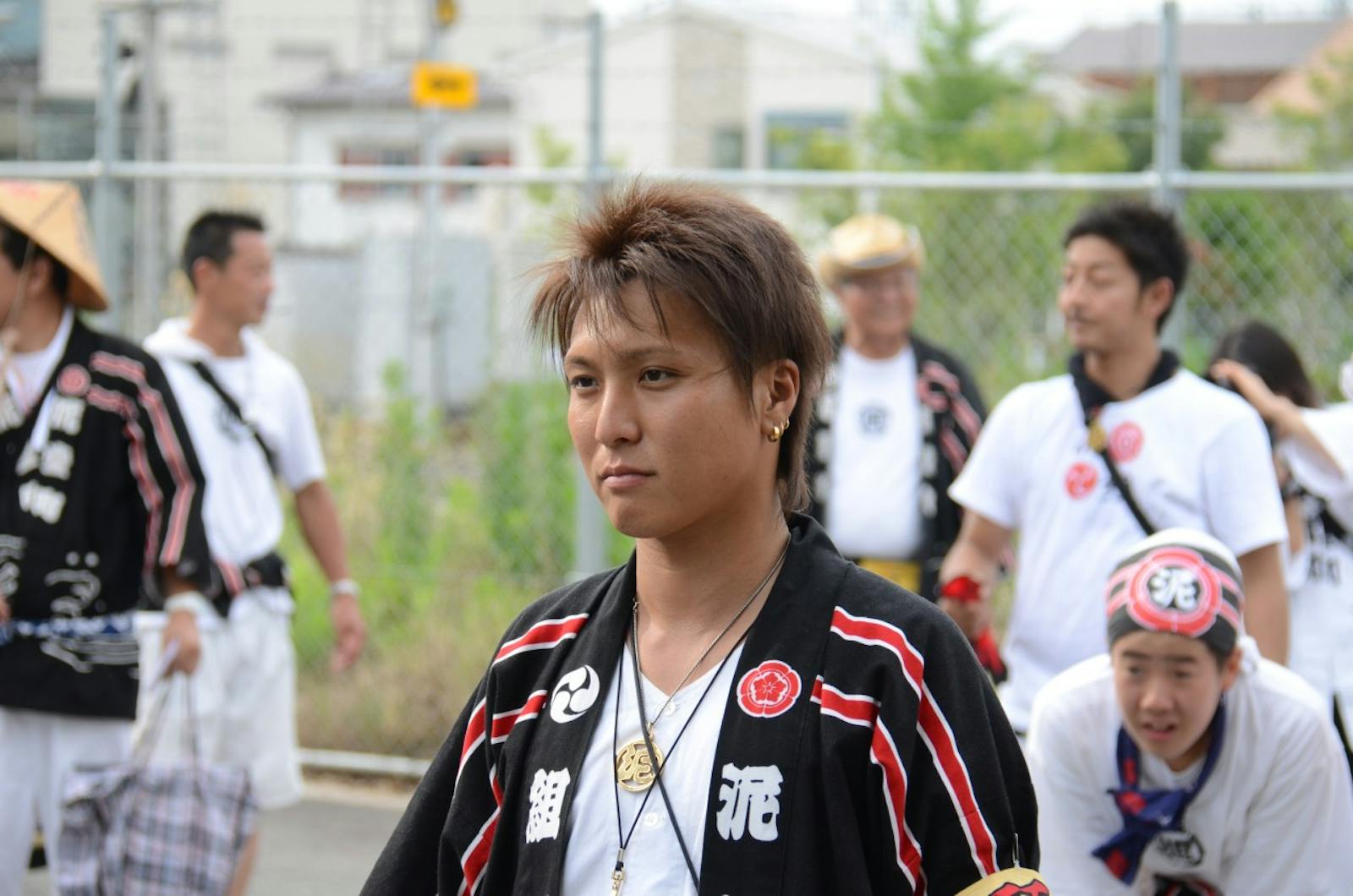 だんじり祭りの祭人