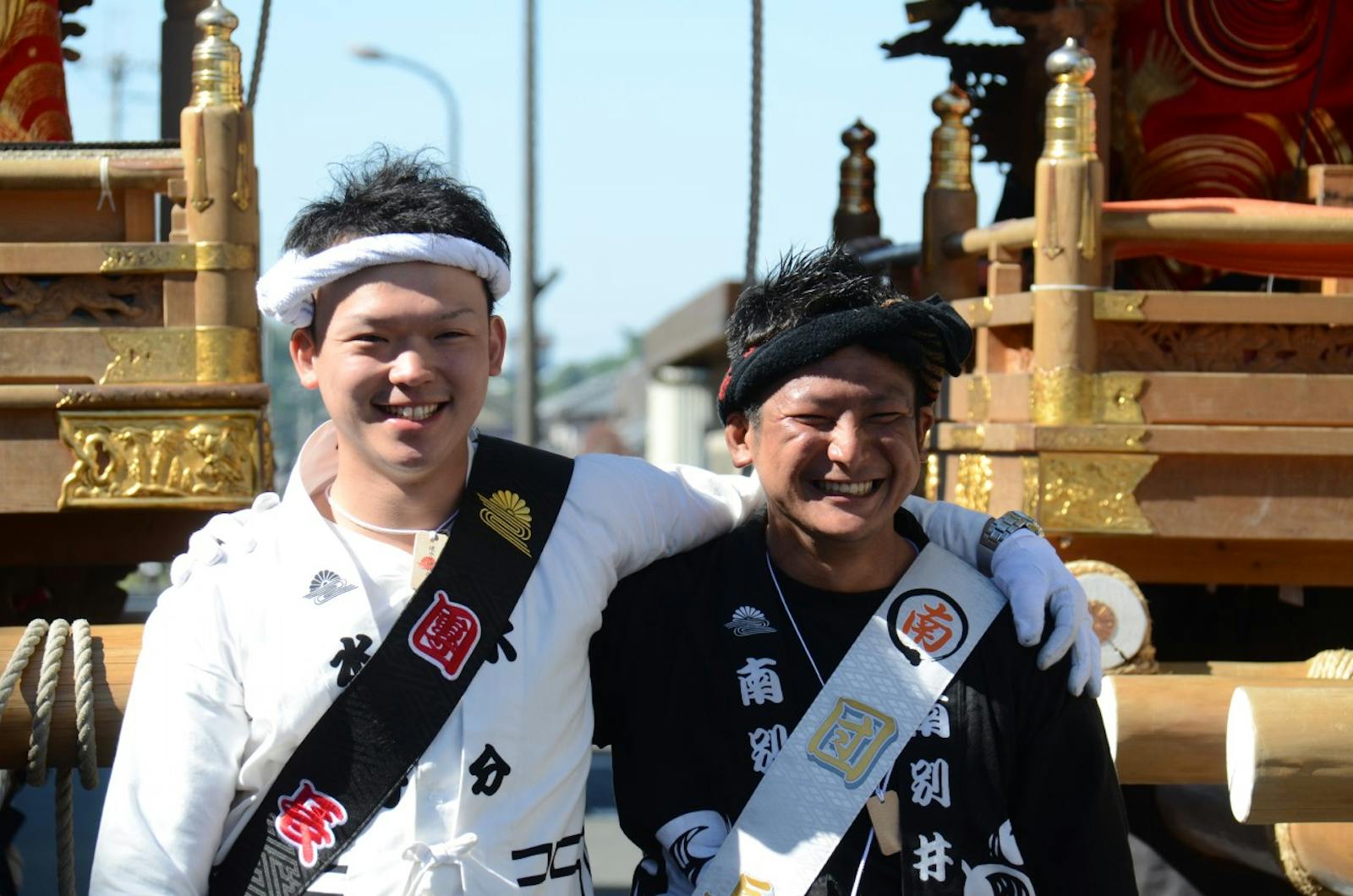 だんじり祭りの祭人