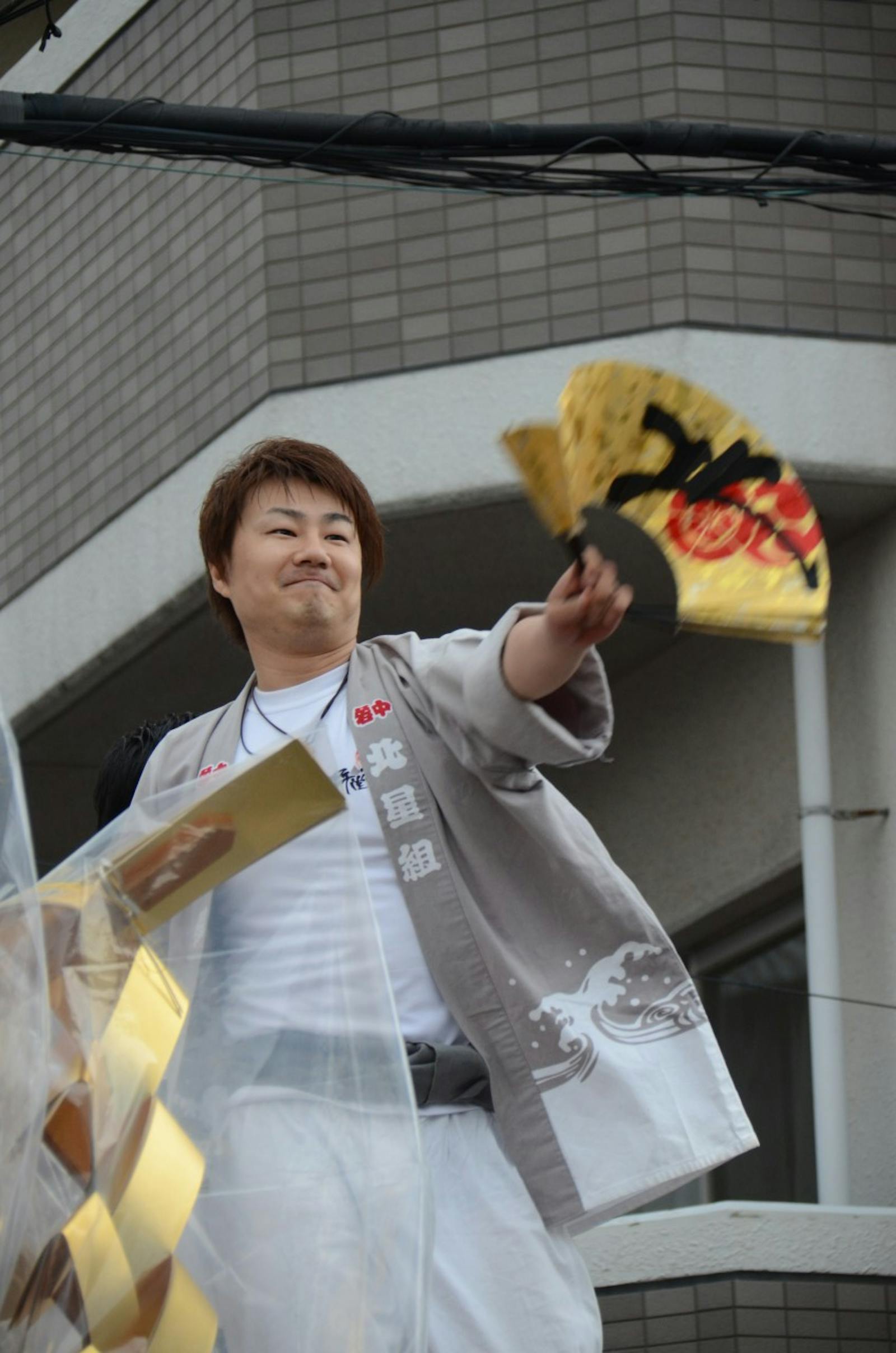 だんじり祭りの祭人