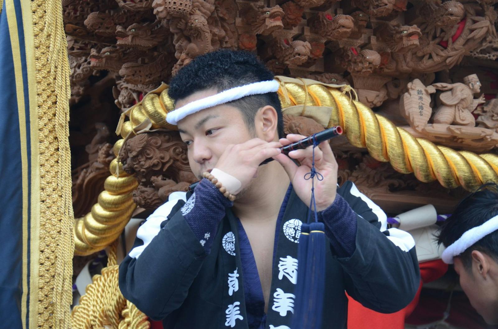 だんじり祭りの祭人
