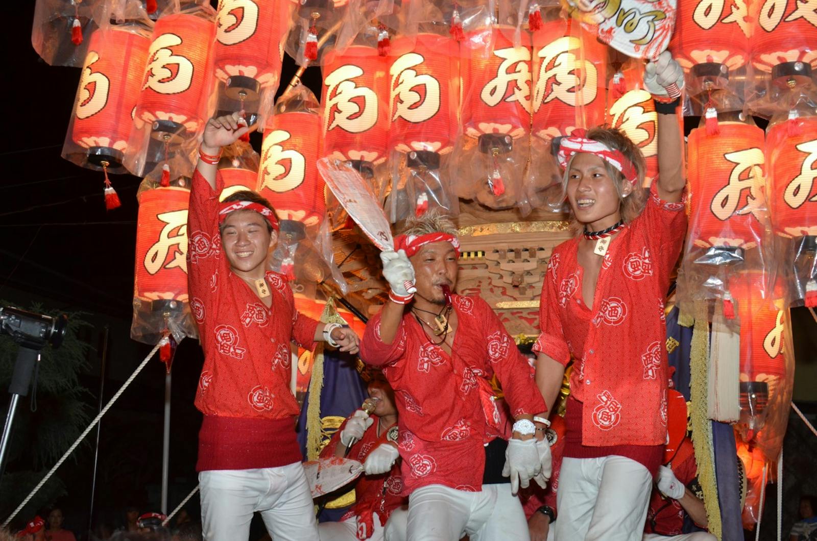 だんじり祭りの祭人