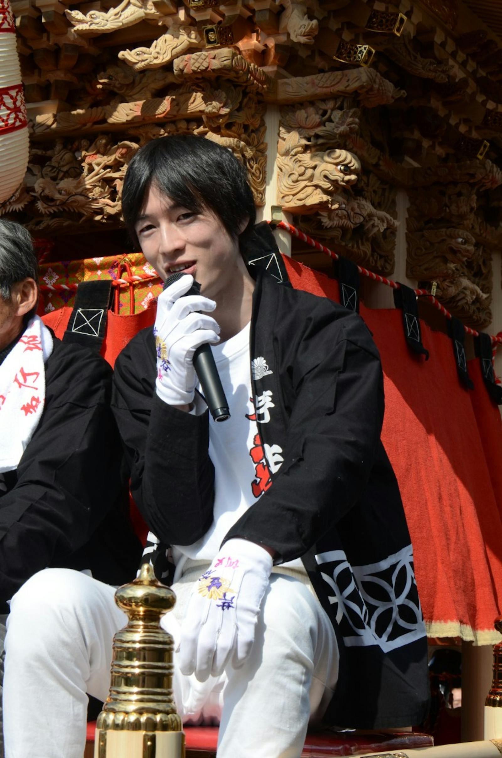 だんじり祭りの祭人