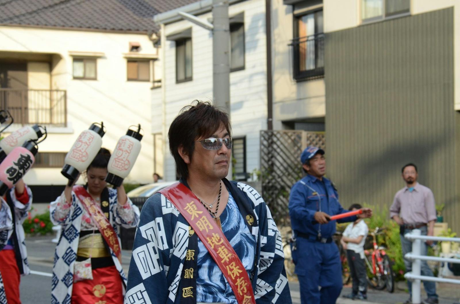 だんじり祭りの祭人