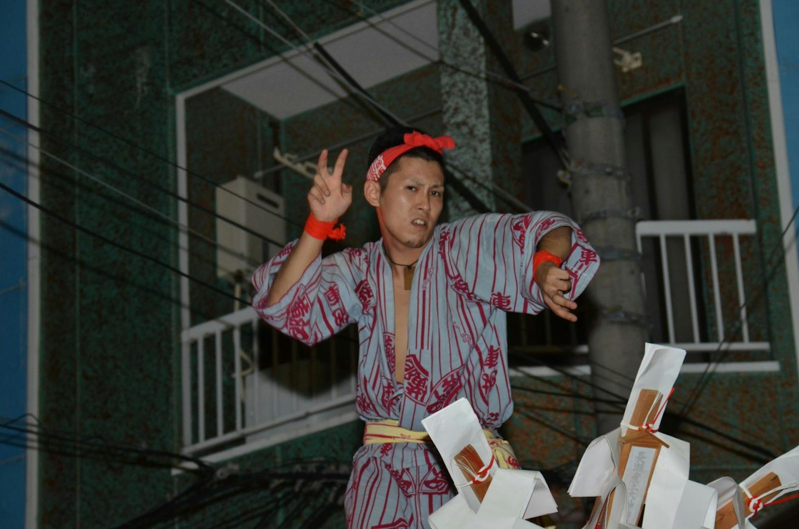 だんじり祭りの祭人