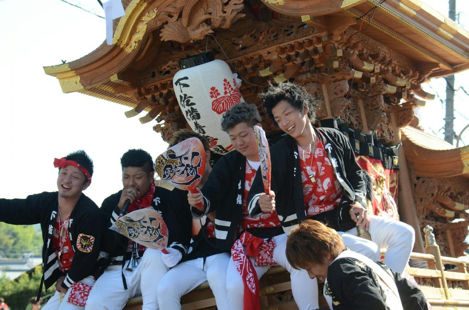 だんじり祭りの祭人