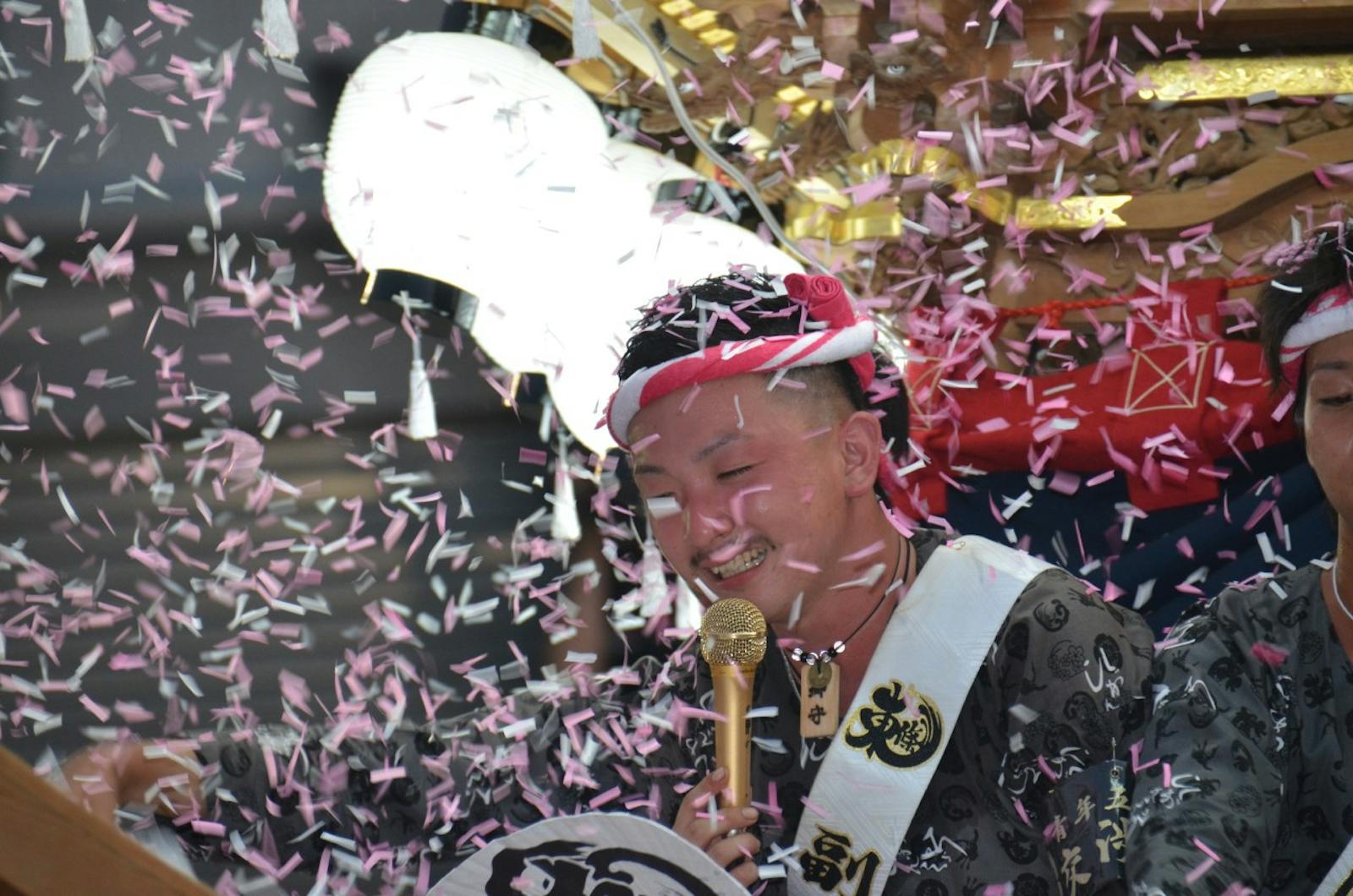 だんじり祭りの祭人