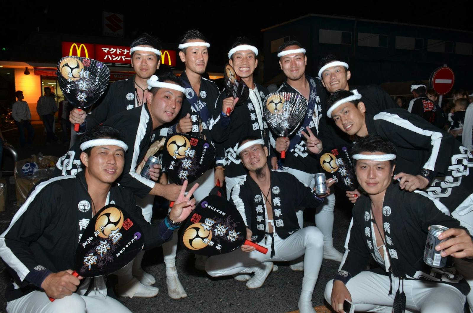 だんじり祭りの祭人