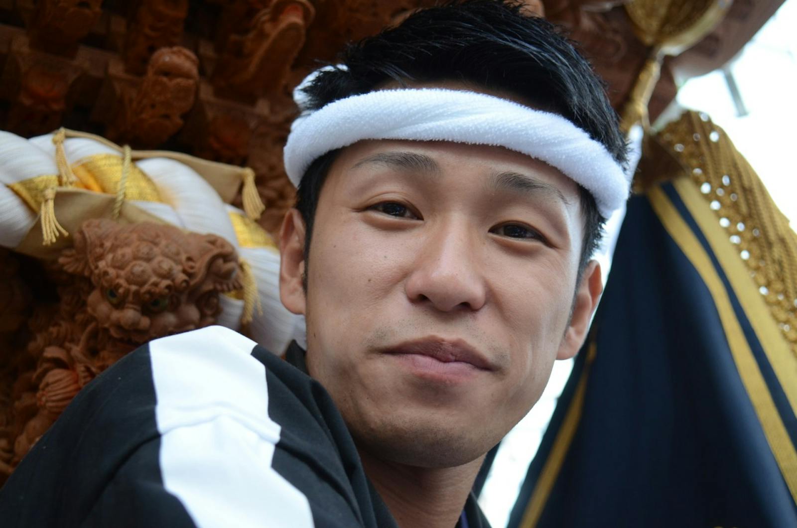 だんじり祭りの祭人