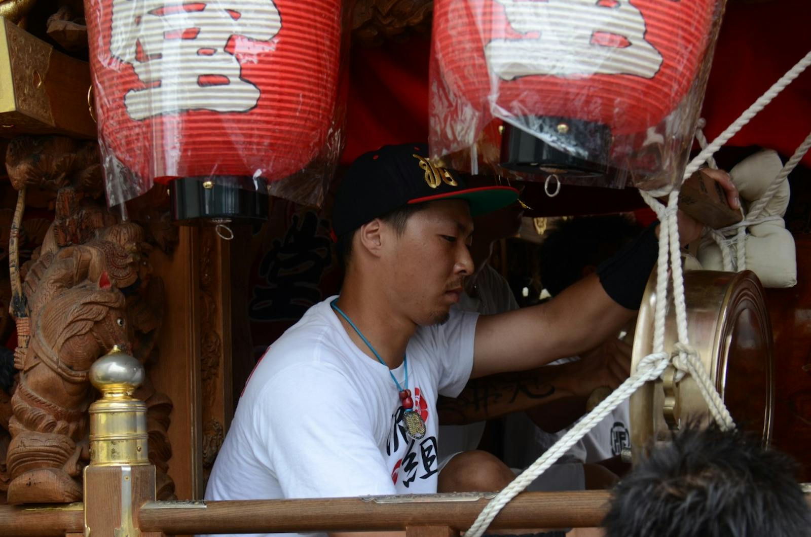 だんじり祭りの祭人