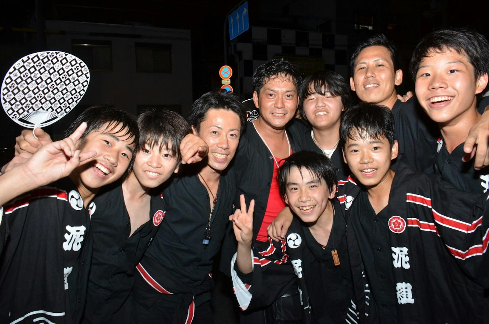 だんじり祭りの祭人
