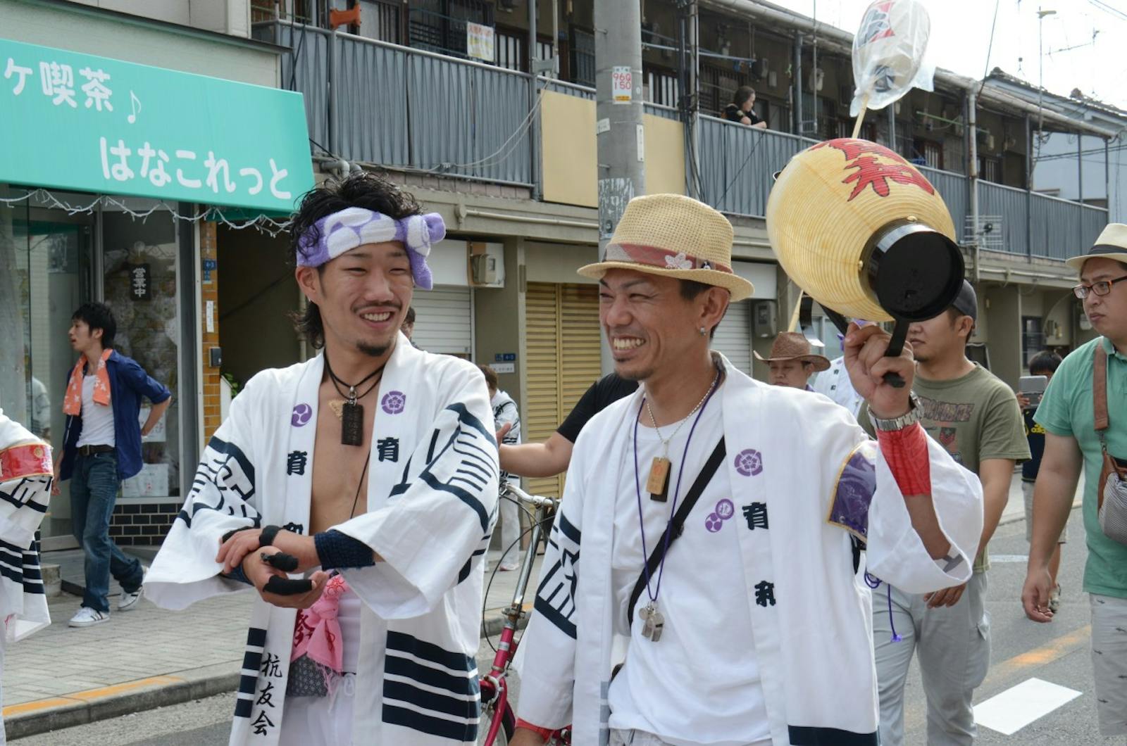 だんじり祭りの祭人