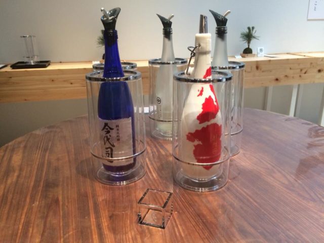 新潟・今代司 試飲スペース