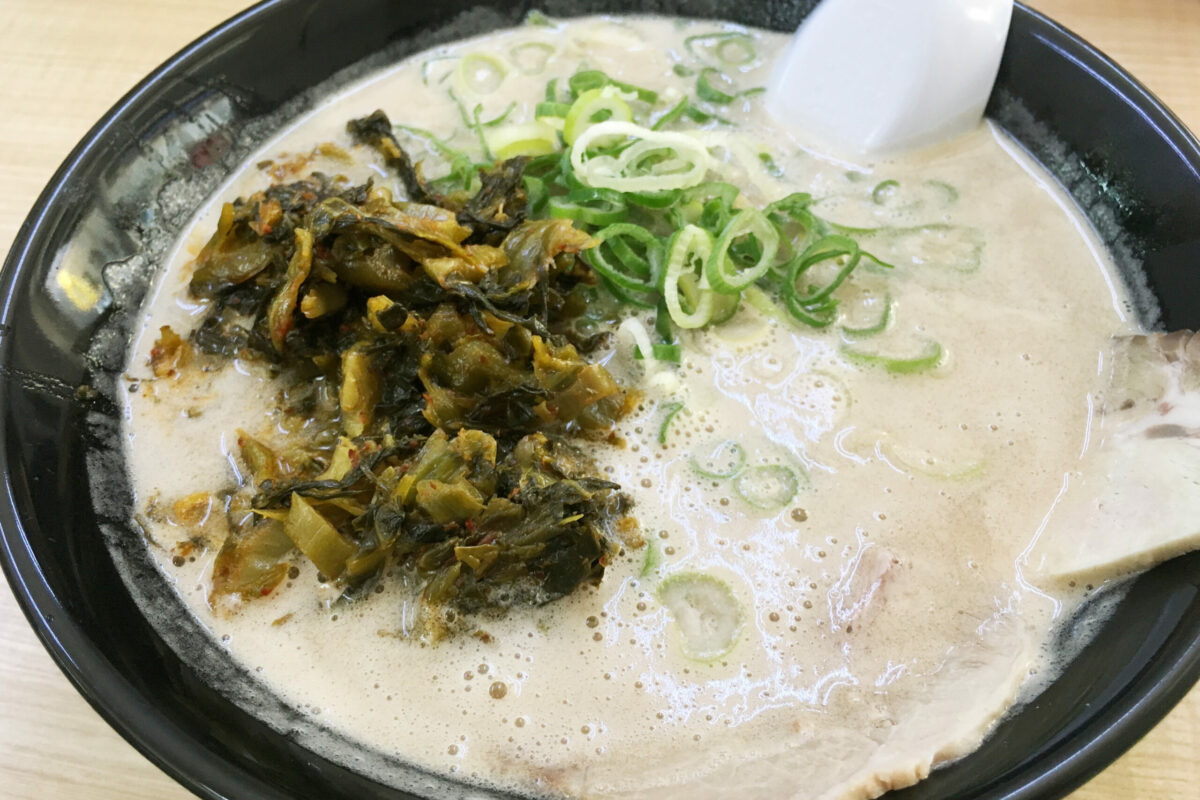 長浜ナンバーワンの長浜ラーメン