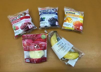 ランチパックフルーツサンド