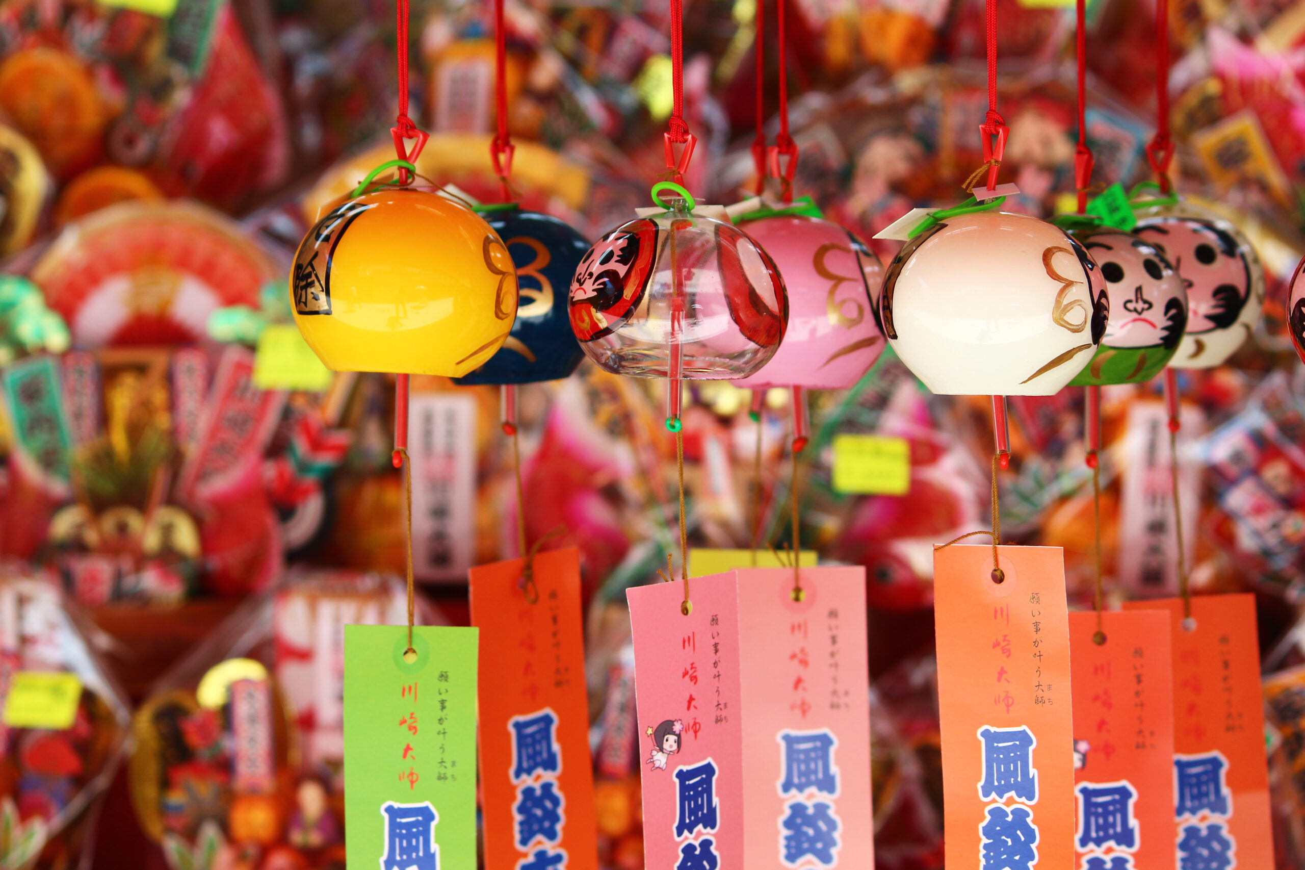 川崎大師風鈴市